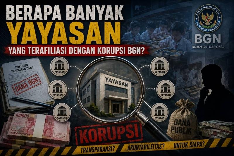 Misteri Angka: Berapa Banyak Yayasan yang Terafiliasi dengan Korupsi BGN?
